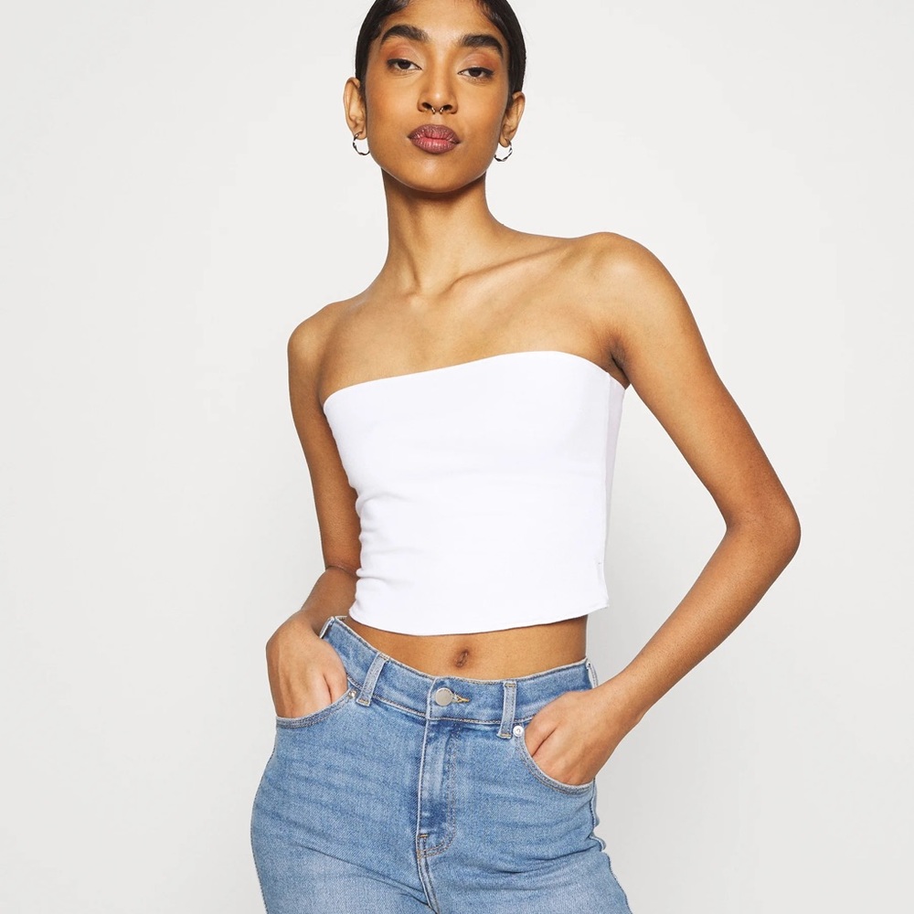 Women’s White Tube Top